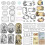 1 τσάντα 4 στυλ PVC πλαστικές σφραγίδες για DIY Scrapbooking άλμπουμ φωτογραφιών 1