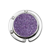 Women Bag Holder Hook Handbag Hanger LIGHT PURPLE light purple