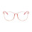 Northio, Blaulichtfilterbrille – Rosa/Transparent Rosa, Einheitsgröße 2