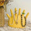 XIUH Εργαλεία Κουζίνας Ρητίνης Χειρός Form6Fingers Βάση Οργάνωσης Κολιέ Δαχτυλιδιών 8