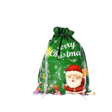 Sac cadeau VOSS Noël compatible avec Apple, décoré Père Noël et Bonhomme de neige