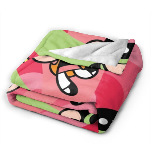 Κουβέρτα ξενοδοχείου Powerpuff Girls, κουβέρτα Anime για κρεβάτι, κουβέρτα καναπέ, 1
