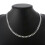 Colar RSAMD Classic Masculino Feminino com Corrente de 6 mm e Pingente em Prata de Lei 925 - 22 polegadas 5