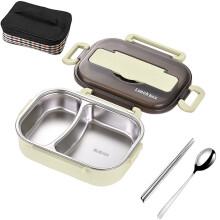 Oszczędności z okazji powrotu do szkoły! Zestaw obiadowy Bento Box Fnyoxu z izolacją termiczną, przenośny lunchbox dla ucznia