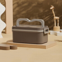 Boîtes à bento Lmueinov pour adultes, contenants isothermes portables à 2 niveaux empilables en acier inoxydable, étanches.