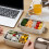 Bocqde Lunch Box για παιδιά, πολυστρωματικό Bento Box, φορητό και κατάλληλο για φούρνο 6