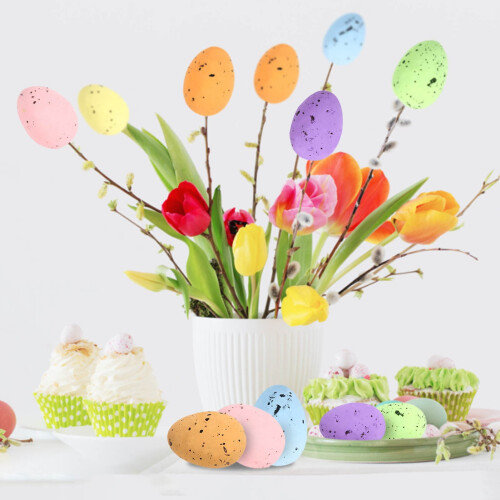 Pandantiv WinysinEaster, decorațiuni de Paște simulate, Paște (100 bucăți / pungă), decorațiuni de Paște pentru casă 2
