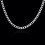 Colar RSAMD Classic Masculino Feminino com Corrente de 6 mm e Pingente em Prata de Lei 925 - 22 polegadas 3