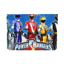 Power Rangers leren laptophoes, 13 inch, stevige neopreen laptoptas/tablettas