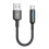 Συμπαγές καλώδιο φόρτισης και δεδομένων USB-C σε USB-A Καλώδιο φόρτισης 2,4A Κοντό 1