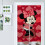 Κουρτίνα πόρτας Minnie Mouse, ταπετσαρία κουρτίνας πόρτας συσκότισης 34x57 ιντσών, 3