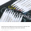 Μαρκαδόροι QISIWOLE Graphmaster Σετ 12 τεμαχίων, με σκληρή μύτη συμβατοί με μαύρο χαρτί, 5