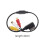 3RCA σε AMI Audio Video Cable Γυναικείο DVD Αυτοκινήτου Κατάλληλο για Audi A6L/A8/A5/Q5/Q7/A1/A6L 2