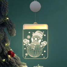 Christmas Window Lights LED Hanging Curtain Light Garland Tree Decoration, Christmas Night Lights