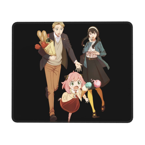 Spy  Family Rubber Lock Edge Mouse pad, Office Desk pad, Writing pad, Multi Code Game pad Mouse Pad για Υπολογιστές, Laptop Mouse Pad