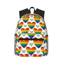 Rugzak met LGBTQ+- en Gay Pride-thema voor Pride-maand, laptoprugzak, reisrugzak, wandelrugzak, zakelijke rugzak voor dames en heren.