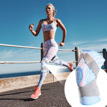 Imréiteach Nollag Kayannuo Strap Glúine Spóirt Níolón Breathable Cispheil Peil Rith Aclaíochta Fearas Cosanta Glúine