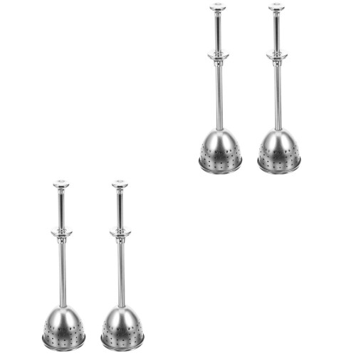 Tefilter Sil Rustfritt Stål Siler Infuser Brygger Tekanne 304 Stk