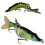 Δόλωμα ψαρέματος με δόλωμα Swimbait Crankbait για πέστροφα, ηλιοψάρι, γατόψαρο, αγκίστρι 2