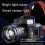 Επαναφορτιζόμενος φακός κεφαλής LED Super Bright 990000LM για κυνήγι φακού ΝΕΟ/ 3