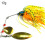 Δόλωμα Welling Willow Blade Spinner Buzzbait με δολώματα ψαρέματος, λαβρακιού, αγκίστρι, Crankbait 2