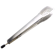 Pinze in acciaio inox per grigliare, servire bistecche, accessori per pizza, spatola per barbecue antiscivolo