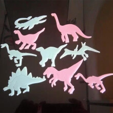 Kayannuo Valentijnsdag Decoratie Paasopruiming Poster Lichtgevende Stickers Dinosaurus Muursticker Fluorescerende Kamer Woondecoratie
