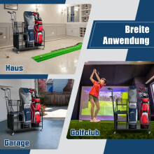 Support de sac de golf pour le chariot de garage pour équipement de golf, support de sac de golf avec support de club