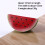 Zriyin, fruit artificiel décoratif en PVC imitant la pastèque 1
