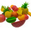 Zriyin, fruit artificiel décoratif en PVC imitant la pastèque 8