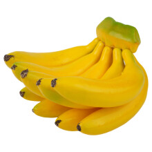 Banane artificielle Zriyin, modèle en plastique, 9 têtes, pour la décoration de votre magasin de fruits ou de votre maison.