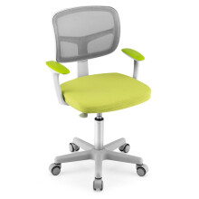 Chaise de bureau pour enfants, chaise d'ordinateur pour enfants à hauteur réglable, vert