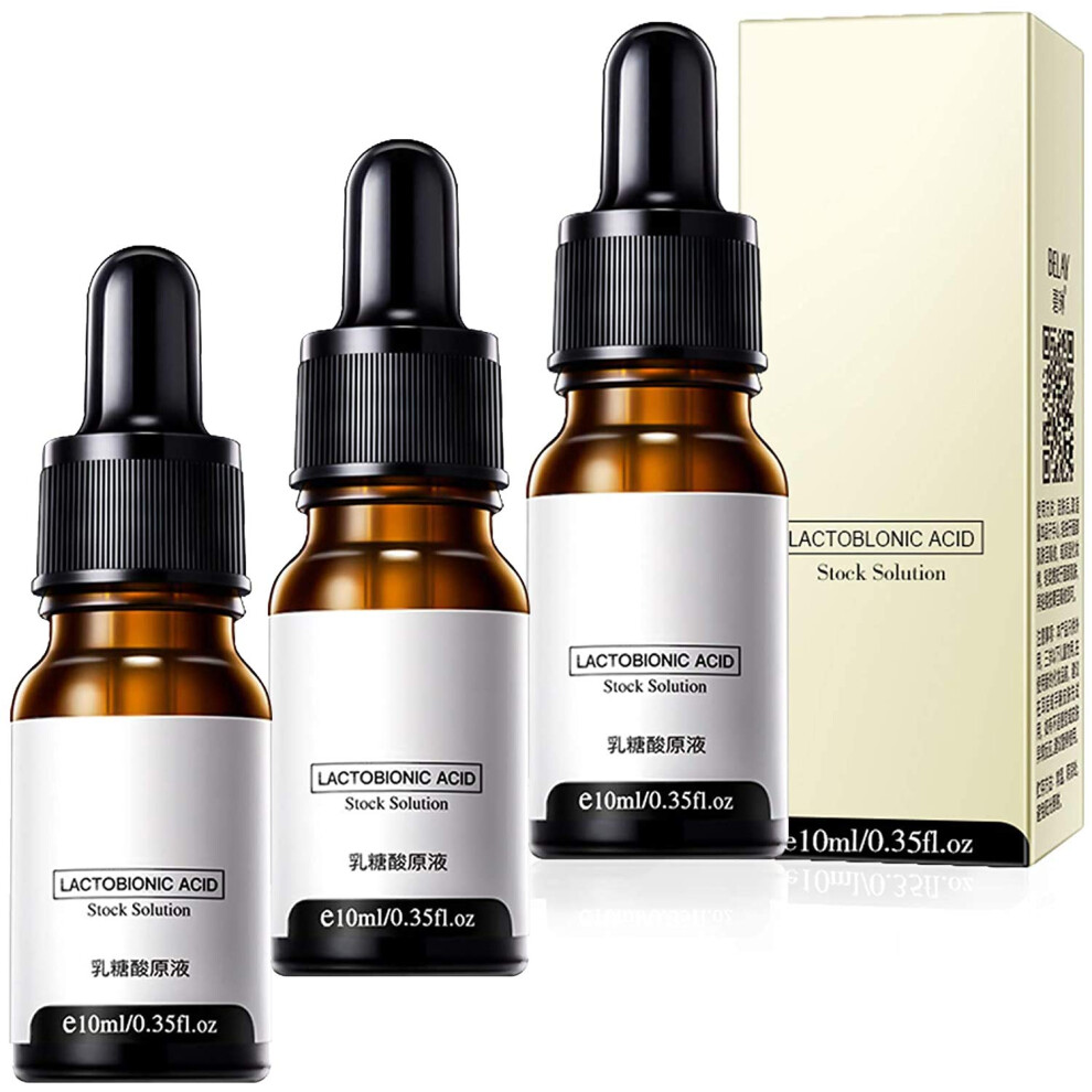 Pore Minimizing and Anti Aging Face Serum Set, Skin Tightening Lightweight Essence for Smooth Matte Finish