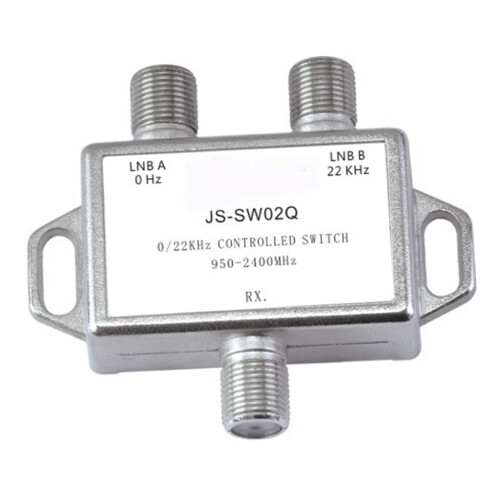 Durable TV Antenna Cable Switch Supports Multiple Satellite Signals 2