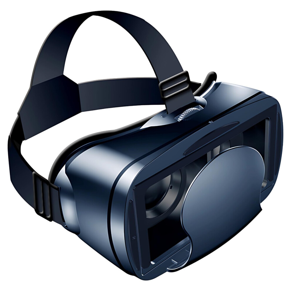 Vr Headset With Adjustable Strap, Antiblue Lenses, 120 Wide View For 57 Inch Phones Light 9450606268747