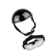 Guardung Hundehelm Katzenbrille Haustierzubehör Brille Süßes Geschenk Verarbeitung Langlebig Atmungsaktiv Robust Exquisites Design Typ 2S