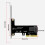 jixopn PCI E til SFF-8643 Riser-kort PCIE til U2 Solid State-diskadapter (full høyde) 5