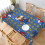 Mario Rectangular Tablecloth Water Resistance Antiwrinkle Spillproof Soft Fabric Table Cloth 60"X90" 1