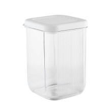 Abverkauf – 50 % Rabatt! ZKCCNUK 700 ml Vorratsdose mit Dichtung für Müsli, Trockenfrüchte, Tee – Küchenaufbewahrungsbox, Schrankorganizer