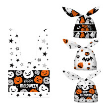 Sjov Halloween2PCS-pose Græskar slikpose Snackpose Bagepose Cookiepose Gavepose