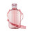 Pink Water Bottle 750ML PP PC, 178x33x108mm, with Strap 2