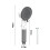 Κεφαλή ντους Yonrjhukm Turbo Home Bathroom με ακροφύσιο ντους, θερμοσίφωνα με φίλτρο ντους, 10 3