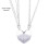 2 collane abbinate magnetiche geometriche creative unisex commemorative significative per lui e per lei, per coppia 8