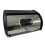 perfk Bread Bin with Roll Lid Large Capacity Bread Box for Coffee Shop Black 3
