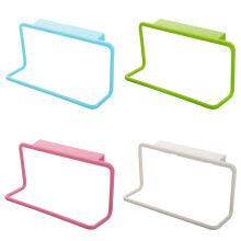 Porte-serviettes de placard, étagère de cuisine, crochet de suspension, rangement pour salle de bain, placard, cuisine, salle à manger et *4
