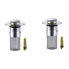 Ensemble de 2 bouchons de lavabo SNGMN - Bouchon de remplacement universel pour lavabo, bouchon de vidange portable à ouverture facile avec