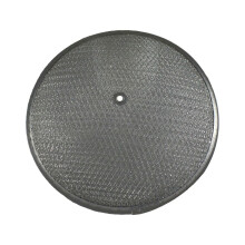 Filtro de cúpula para coifa de cozinha com orifício, 11-1/2" x 1-1/4" de altura