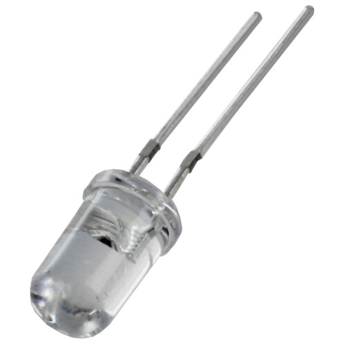 1000 LED trasparenti da 5 mm a luce blu