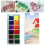 Γραφείο & Χειροτεχνία & Χαρτικά Celebration Activ12Color Glitter Ακουαρέλα Σετ Χρωμάτων με 1