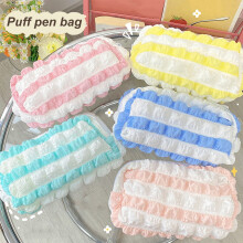 Hariumiu Pencil Case Pencil Bag Fermoar Closed Opening Easy Access Space Safe Moale Touch Rezistent la Praf Pencil Makeup Brush Case Home Supply